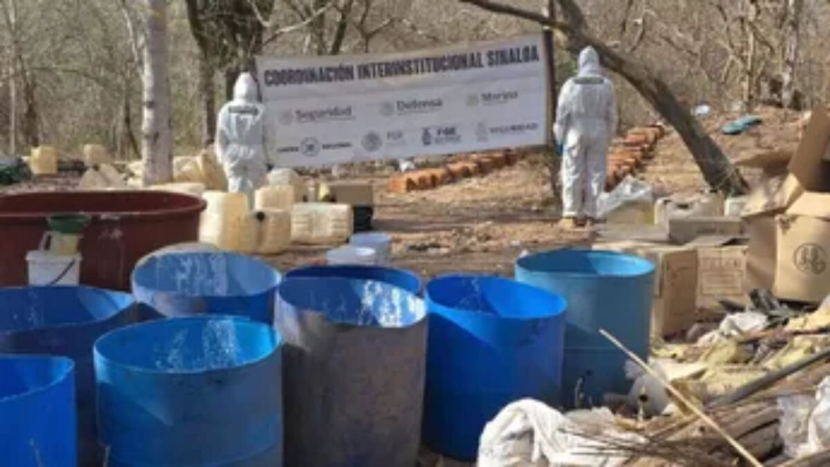 México desmantela cinco laboratorios de metanfetamina en Jalisco, Nayarit y Sinaloa