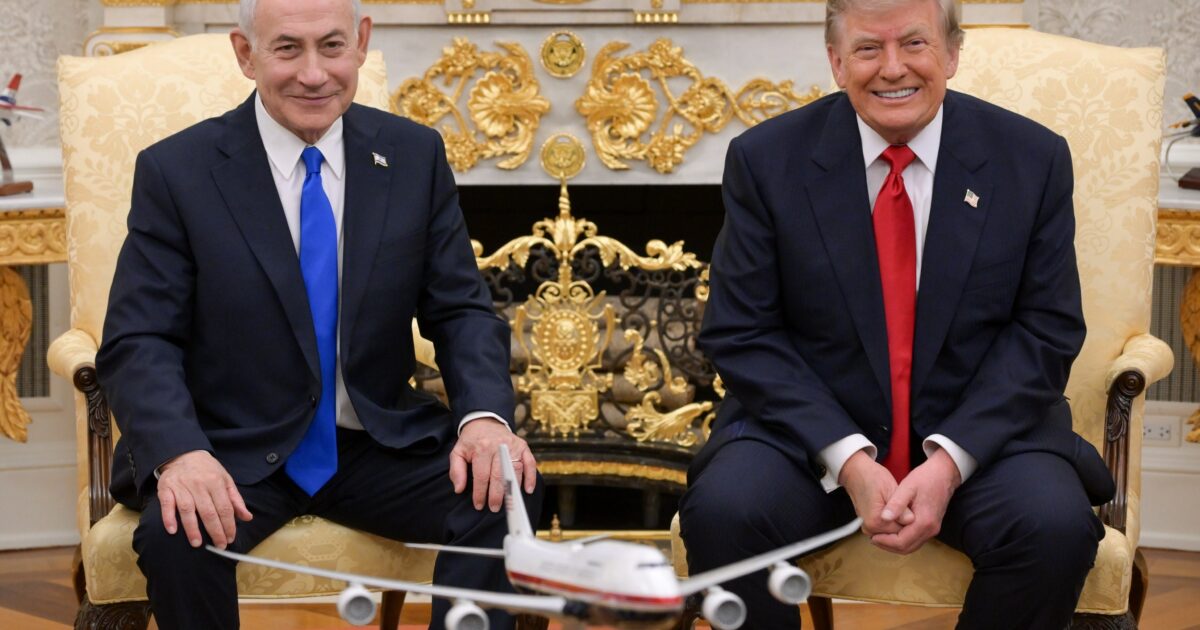 Netanyahu califica de “excelente” reunión con Trump en Washington