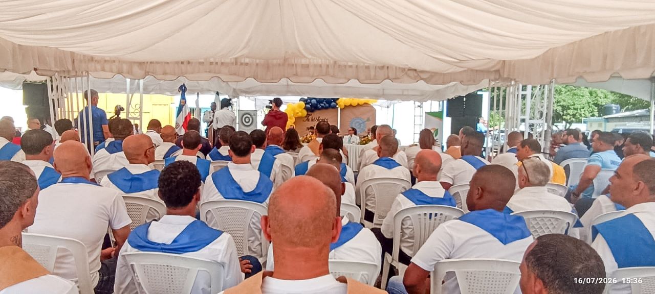 CCR-VIII Rafey Hombres gradúa a 170 internos en varios programas formativos