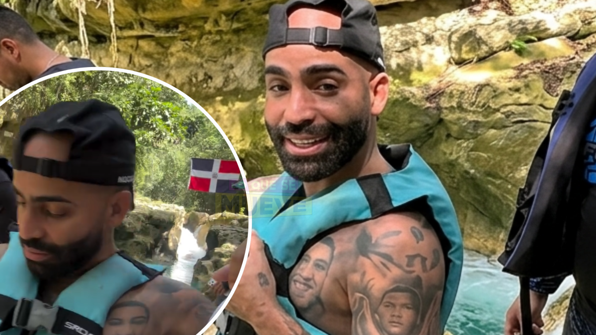 Arcángel se fue a turistear por RD y quedó impresionado con Río Partido