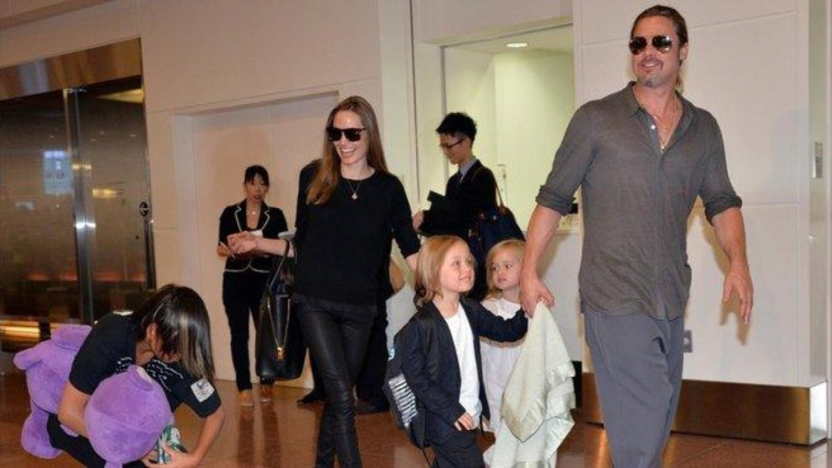 Ya son tres de los hijos de Angelina Jolie que legalmente optan por quitarse el apellido Pitt