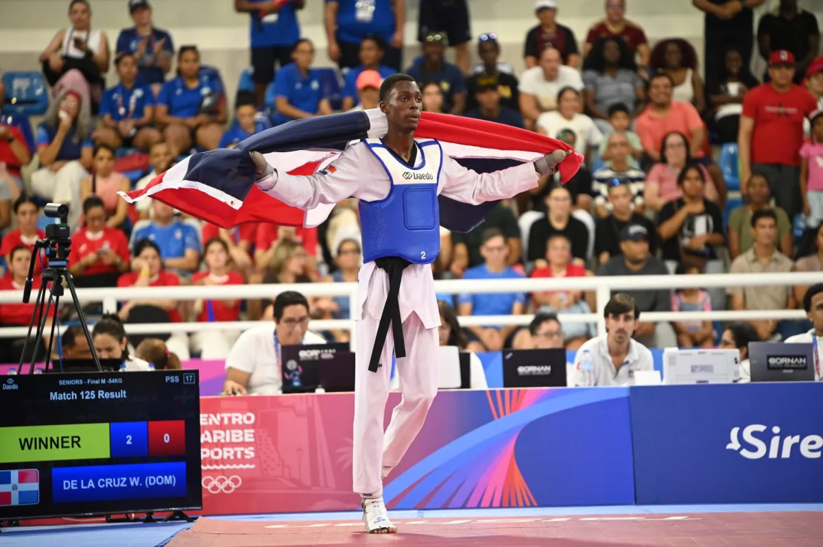 Wilfrido de la Cruz ganó oro en taekwondo