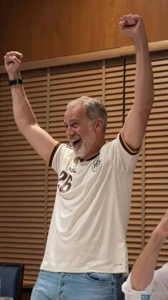 Los Reyes y sus hijas celebran en Barcelona el pase de España a la final de la Eurocopa